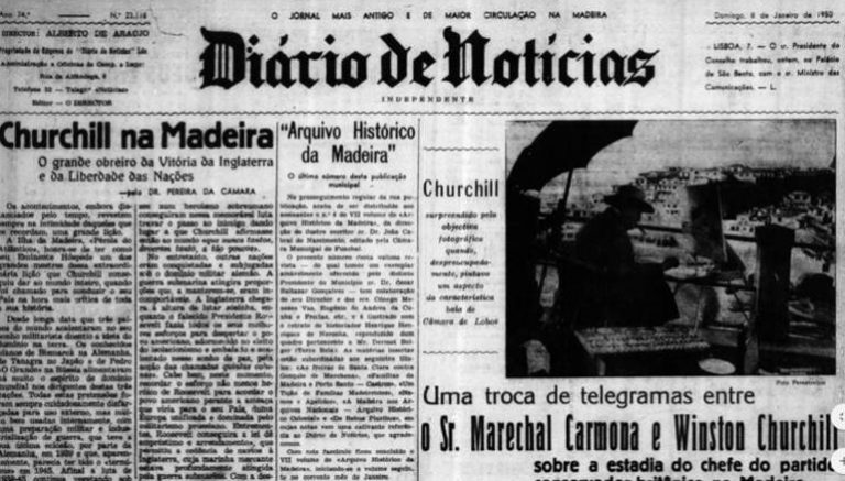 Winston Churchill In Madeira 